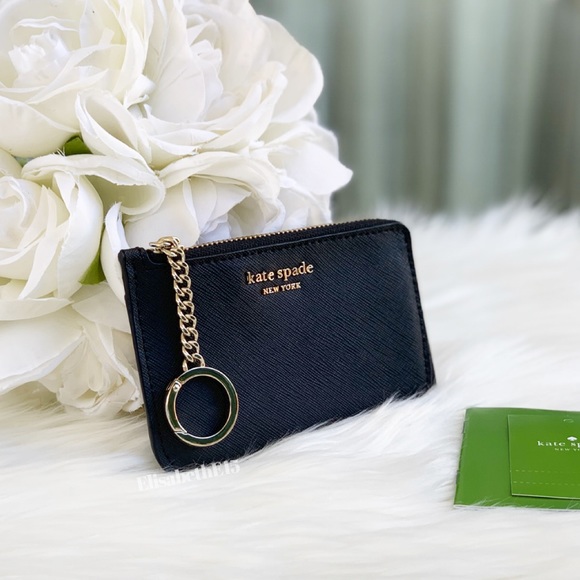 kate spade Accessories - Kate Spade Cameron Medium L-Zip Card Holder